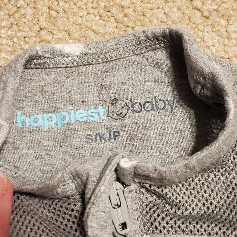Happiest Baby‎ Gray Gender Neutral Sleep Sack SZ:S